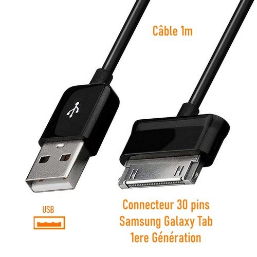 Câble usb pour - pour, samsung
